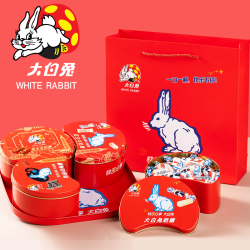大白兔 500g 果盘礼盒 糖果