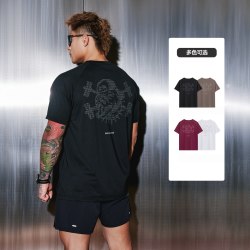 肌肉狗 隐翼男款运动T恤MD96100001