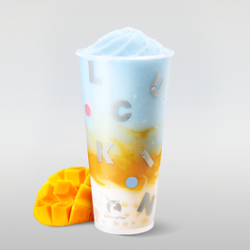 瑞幸咖啡 瓦尔登蓝芒果酸奶昔（特大杯）