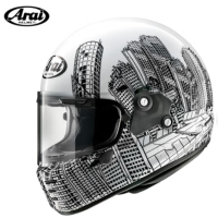 今日必买：Arai 日本进口RAPIDE-NEO头盔复古巡航全盔头盔 ROARS-城市 L(59-60CM)