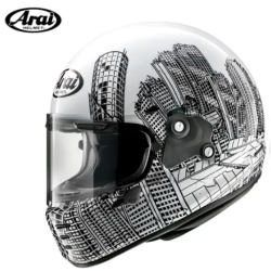 Arai 日本进口RAPIDE-NEO头盔复古巡航全盔头盔 ROARS-城市 L(59-60CM)