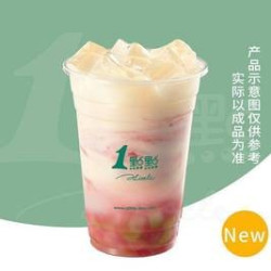 一点点奶茶 芭乐奶绿中杯