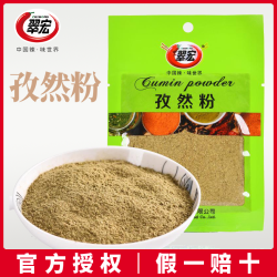 翠宏 孜然粉 25g 烧烤调料 撒料 烤羊肉串 烤鱼 烤肉蘸料 厨房烹饪调味品