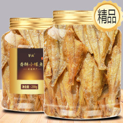 攀爬 香酥小碟鱼即食偏口鱼酥 比目鱼海鲜零食小鱼干 大连特产