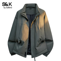 班尼路 S&K 男士户外防风工装棉服