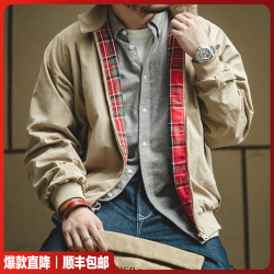 马登 男士立领哈灵顿夹克 G9