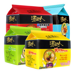 统一 汤达人日式酸辣豚骨拉面 100g*3+30g*2