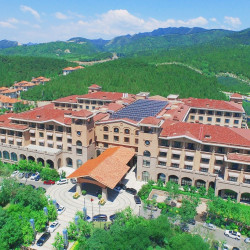 天津京蓟圣光温泉度假酒店1晚+两大一小温泉1份