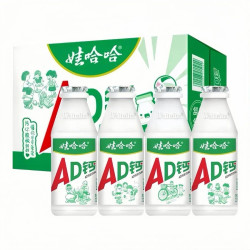 娃哈哈 AD钙奶含乳饮料220g*4瓶+100g小瓶