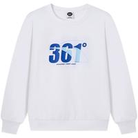 361° 男女童套头卫衣圆领亲肤2025秋季加绒长袖运动上衣