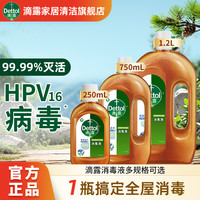 滴露 消毒液 750ml 松木香
