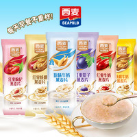 西麦 燕麦片 原味红枣牛奶麦片 18袋