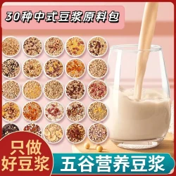 五谷杂粮豆浆原料包 100g*3+30g*2 商用家庭现磨破壁机食材包