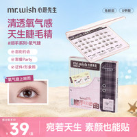 MR.WISH 新手顺手清透羽感心愿先生假睫毛上镜百搭单簇