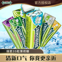 绿箭 薄荷糖 4瓶装 铁盒口香糖