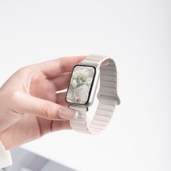 Xiaomi 小米手环 适用女款 运动硅胶磁吸表带