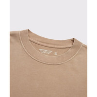 Abercrombie & Fitch 124-6004 美式复古LOGO 纯棉重磅 浅棕色 M 短袖T恤
