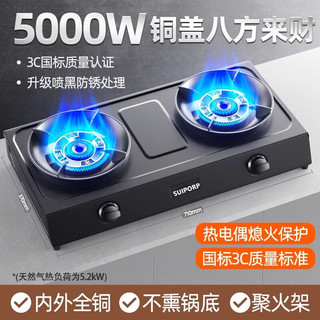 SUIPORP JZY-SUIPORP 4800W铜芯大火力 液化气燃气灶