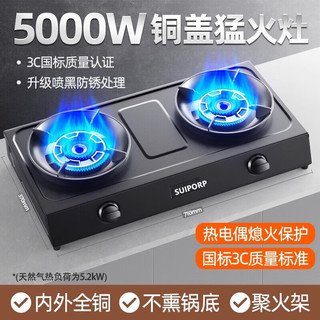 SUIPORP JZY-SUIPORP 4800W铜芯大火力 液化气燃气灶