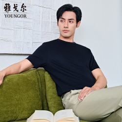 雅戈尔 2026年春夏青年透气清凉衣服短袖t恤