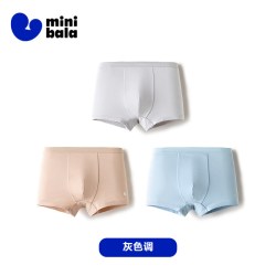 迷你巴拉 [3条装]迷你巴拉巴拉男女童平角裤