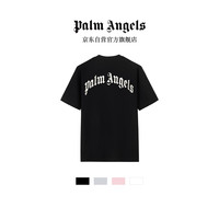 Palm Angels 短袖T恤男2026新款轻奢潮牌宽松短袖女 黑色    2XL