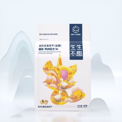 生生不息 猫用主食冻干全价生骨肉全阶段鸭肉400g
