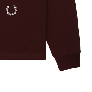 FRED PERRY 男装长袖POLO衫 红色 2XL