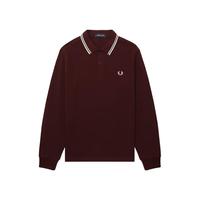 FRED PERRY 男装长袖POLO衫 红色 2XL