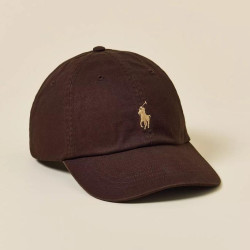 RALPH LAUREN 男款 运动斜纹棉布棒球帽
