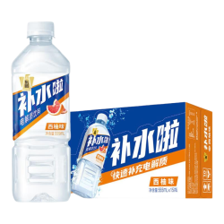 东鹏 特饮东鹏补水啦电解质饮料清爽西柚味555ml*15瓶整箱
