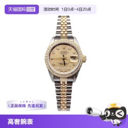 ROLEX 日志型 女士自动机械表 69173后镶钻 26mm