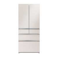松下挪威海6系 600L嵌入式六门冰箱NR-F611GA1-C
