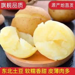 盛觅 黄皮黄心土豆净重9斤