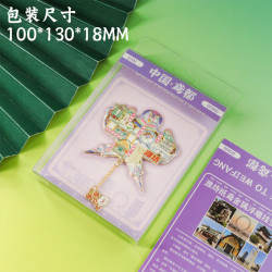 赋闲 鸢都潍坊冰箱贴山东风筝博物馆文创旅游纪念品特色礼物旅游纪念品 潍坊纸鸢冰箱贴礼盒装