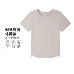 匹克 女士圆领短袖T恤 户外运动上衣