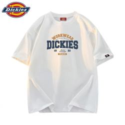 Dickies 美式潮牌圆领印花短袖男士夏季宽松舒适休闲百搭T恤上衣白色L