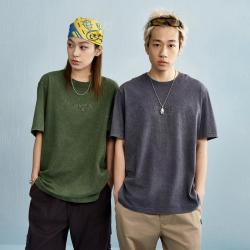 Champion 春夏男女同款T恤简约纯棉百搭圆领日常休闲短袖