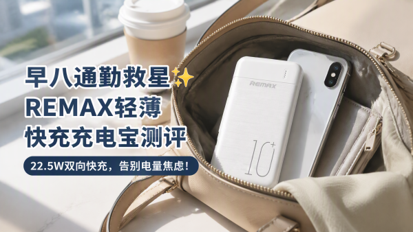 REMAX 22.5W双向快充 充电宝