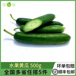 绿食者 中国大陆 水果黄瓜 500g