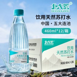 北大荒 天然弱碱苏打水 460ml*12瓶
