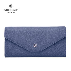 SHERIDAN 女士钱包 喜来登长款手拿钱包 简约蓝色NL180433S