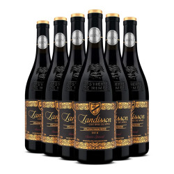 勆迪 法国原瓶进口干红葡萄酒 750ml*6瓶
