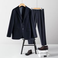 十如仕 西服套装羊毛2026新品西装商务新郎服