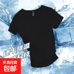 T 夏装薄款圆领上衣男款小众百搭网眼时尚短袖T恤冰丝凉感打底 短袖-白色 L
