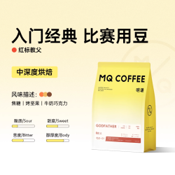 明谦 重度烘焙 教父意式 咖啡豆 500g