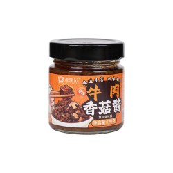 漉鼎记 牛肉香菇酱 1瓶 原味