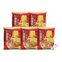 康师傅 劲爽乐 红烧牛肉面 70g*5袋