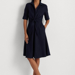 RALPH LAUREN 女士连衣裙 Linen Shirtdress