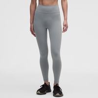 lululemon Wunder Train 运动腰部后侧 V 型设计紧身裤
